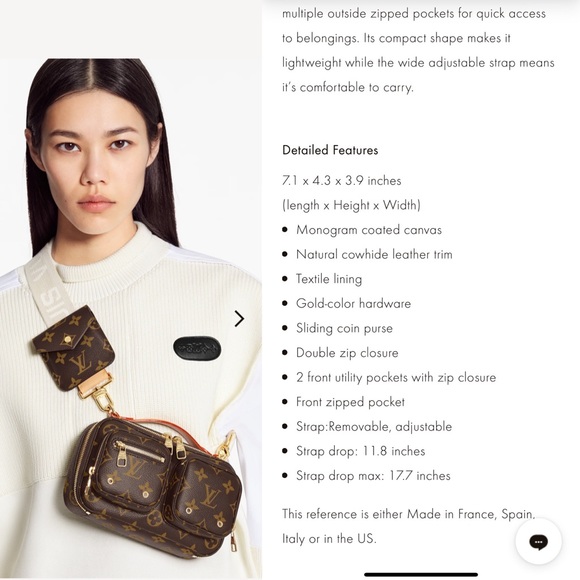 New 💕Louis Vuitton 2021 New Utility   bag💕 - Picture 4 of 8